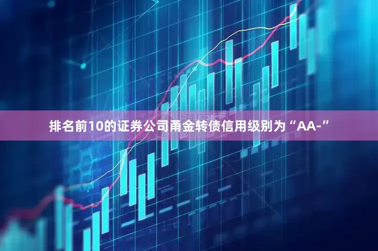 排名前10的证券公司甬金转债信用级别为“AA-”