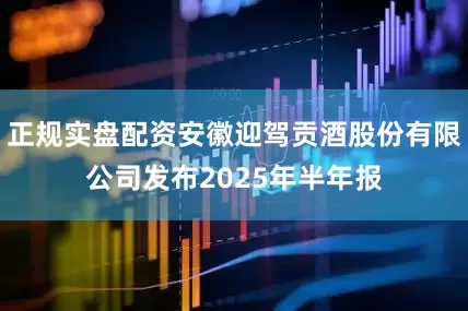 正规实盘配资安徽迎驾贡酒股份有限公司发布2025年半年报